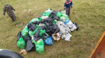 Около 4 т отходов вывез региональный оператор «Зеленая роща» во время проведения «Чистых игр»